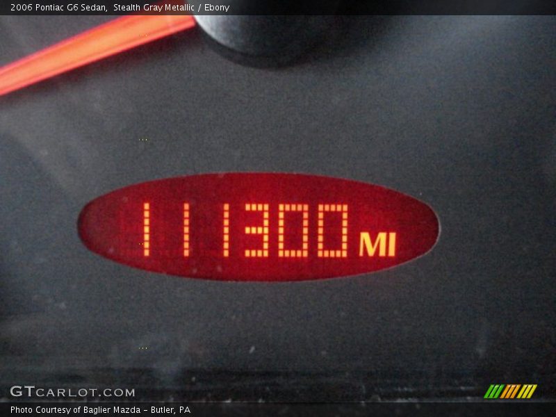 Stealth Gray Metallic / Ebony 2006 Pontiac G6 Sedan
