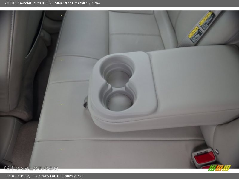 Silverstone Metallic / Gray 2008 Chevrolet Impala LTZ