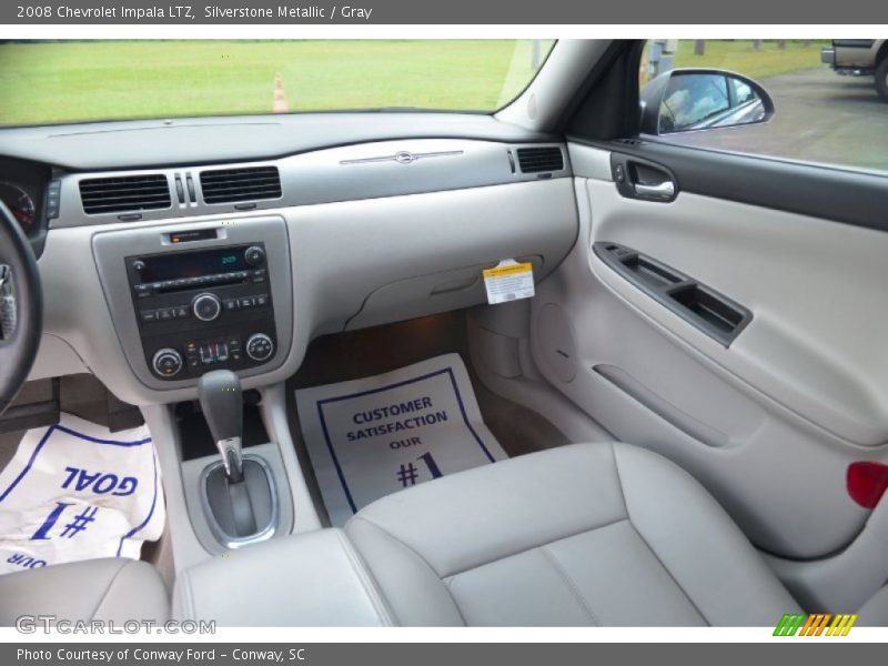 Silverstone Metallic / Gray 2008 Chevrolet Impala LTZ