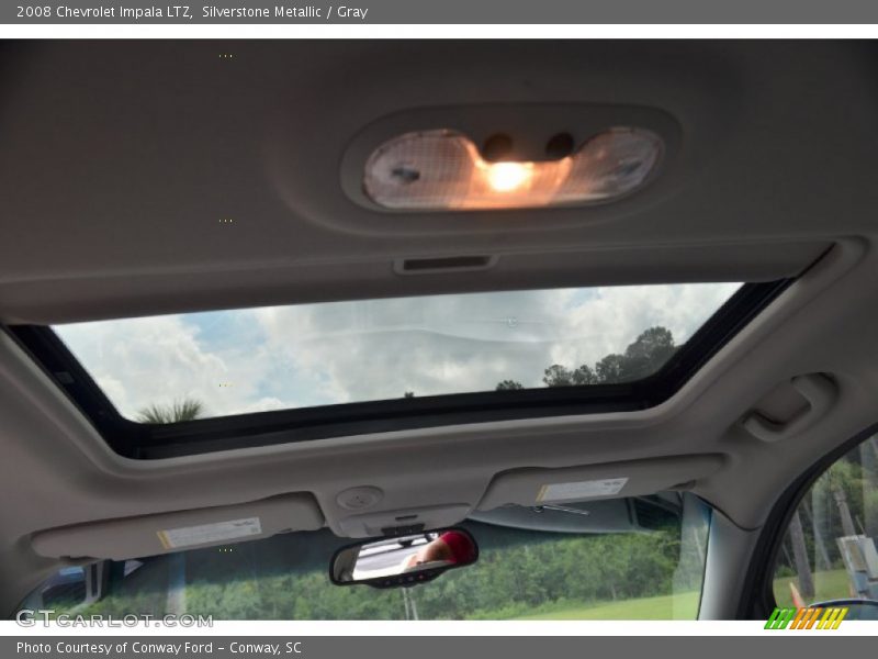 Silverstone Metallic / Gray 2008 Chevrolet Impala LTZ