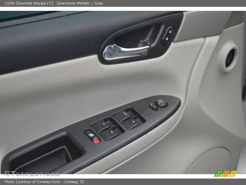 Silverstone Metallic / Gray 2008 Chevrolet Impala LTZ