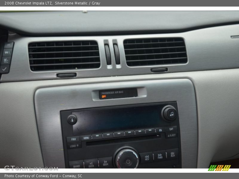 Silverstone Metallic / Gray 2008 Chevrolet Impala LTZ