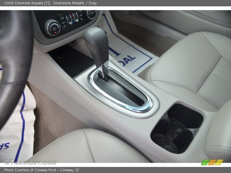 Silverstone Metallic / Gray 2008 Chevrolet Impala LTZ