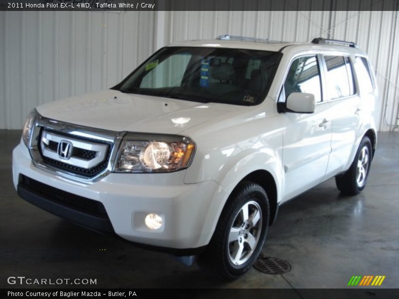 Taffeta White / Gray 2011 Honda Pilot EX-L 4WD