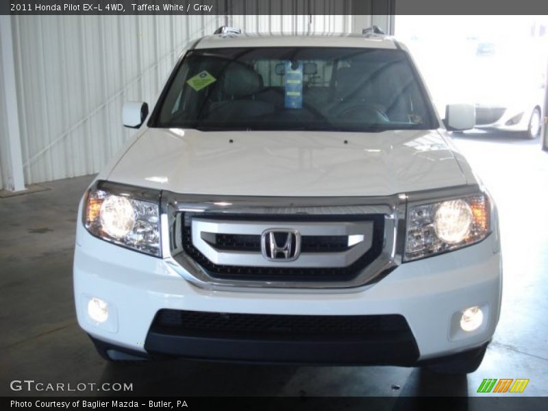 Taffeta White / Gray 2011 Honda Pilot EX-L 4WD