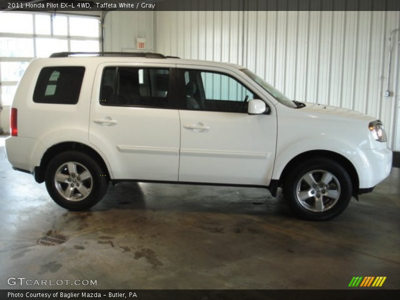 Taffeta White / Gray 2011 Honda Pilot EX-L 4WD