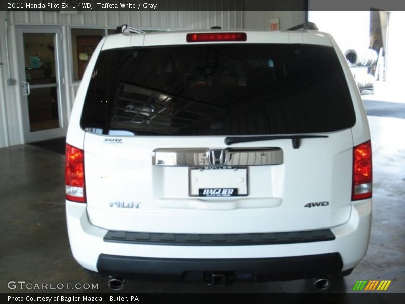 Taffeta White / Gray 2011 Honda Pilot EX-L 4WD