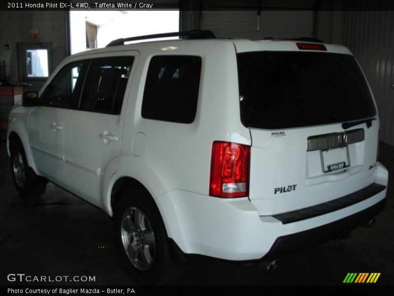 Taffeta White / Gray 2011 Honda Pilot EX-L 4WD