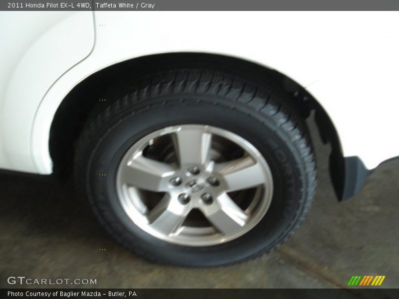 Taffeta White / Gray 2011 Honda Pilot EX-L 4WD