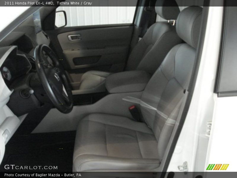 Taffeta White / Gray 2011 Honda Pilot EX-L 4WD