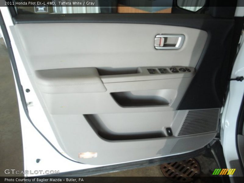 Taffeta White / Gray 2011 Honda Pilot EX-L 4WD