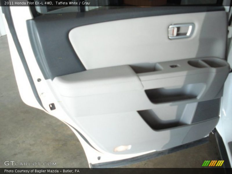 Taffeta White / Gray 2011 Honda Pilot EX-L 4WD