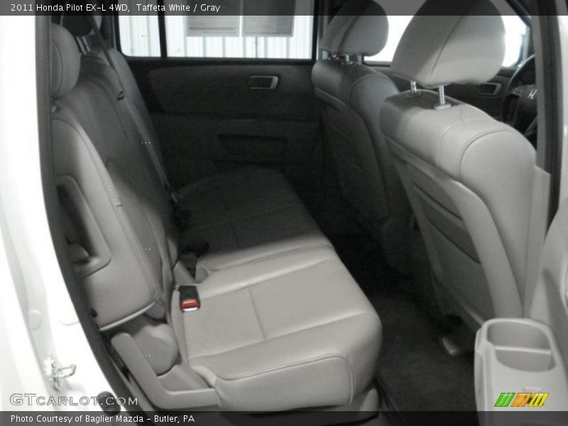 Taffeta White / Gray 2011 Honda Pilot EX-L 4WD
