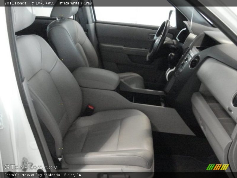 Taffeta White / Gray 2011 Honda Pilot EX-L 4WD