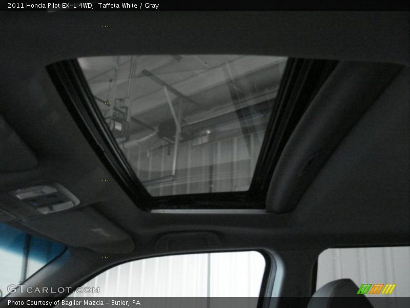 Taffeta White / Gray 2011 Honda Pilot EX-L 4WD