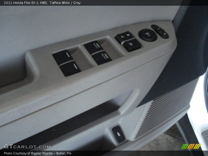 Taffeta White / Gray 2011 Honda Pilot EX-L 4WD