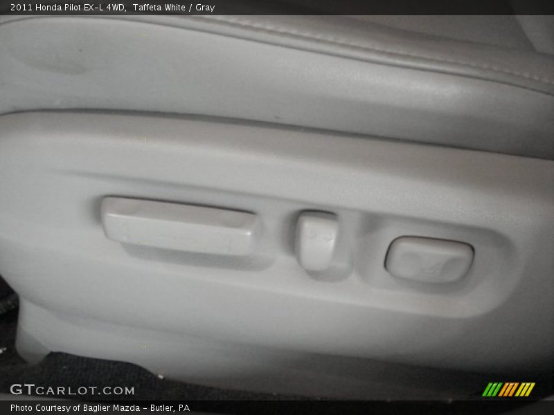 Taffeta White / Gray 2011 Honda Pilot EX-L 4WD