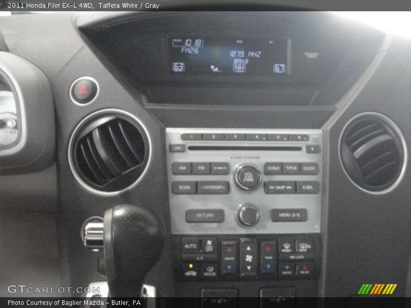 Taffeta White / Gray 2011 Honda Pilot EX-L 4WD