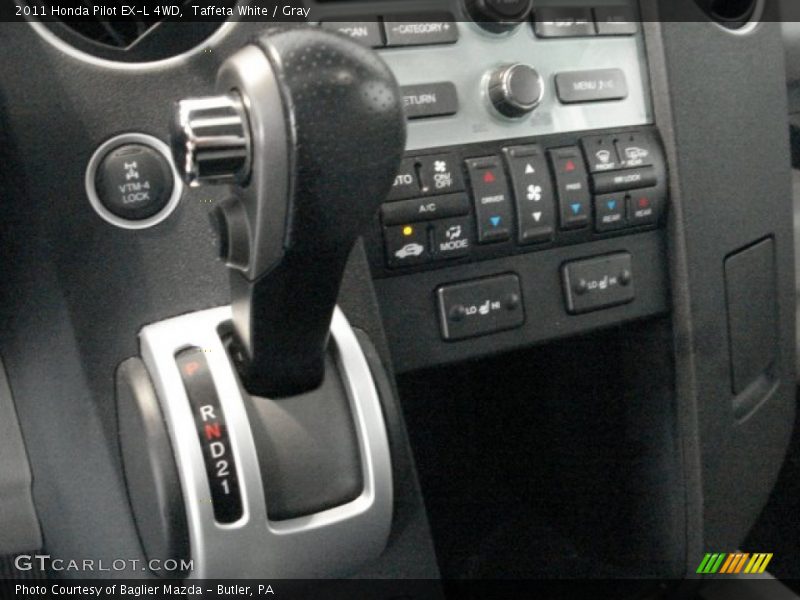 Taffeta White / Gray 2011 Honda Pilot EX-L 4WD