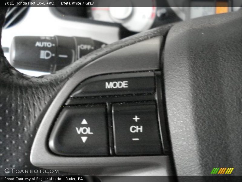 Taffeta White / Gray 2011 Honda Pilot EX-L 4WD