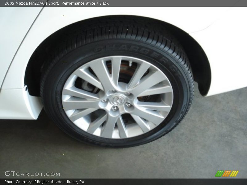 Performance White / Black 2009 Mazda MAZDA6 s Sport