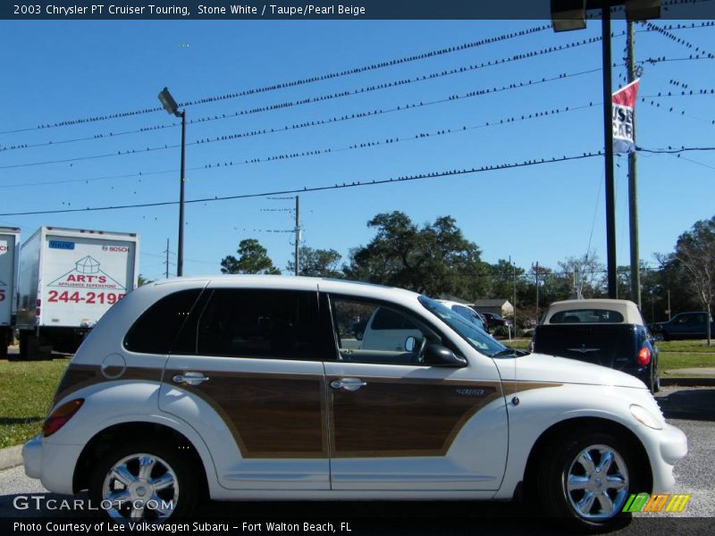 Stone White / Taupe/Pearl Beige 2003 Chrysler PT Cruiser Touring