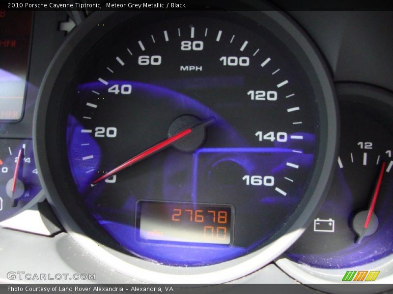 Meteor Grey Metallic / Black 2010 Porsche Cayenne Tiptronic