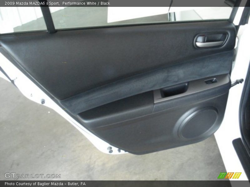 Performance White / Black 2009 Mazda MAZDA6 s Sport