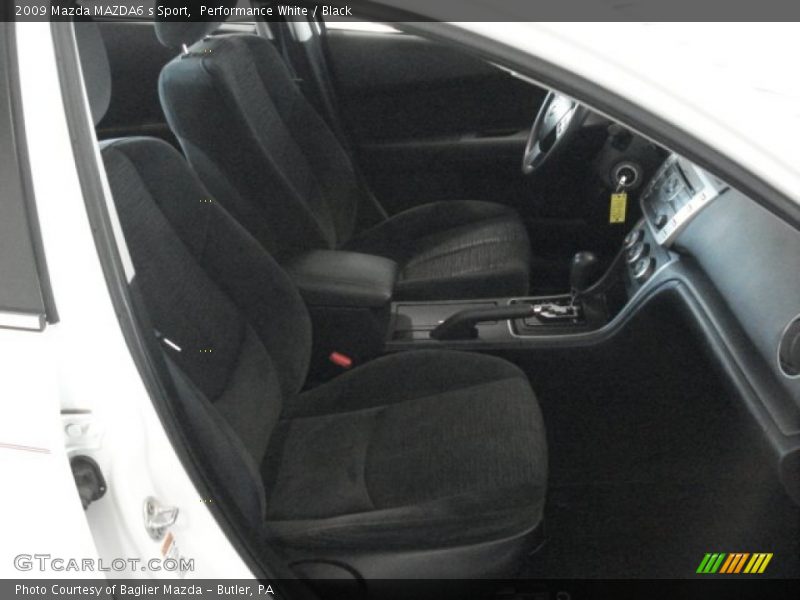 Performance White / Black 2009 Mazda MAZDA6 s Sport