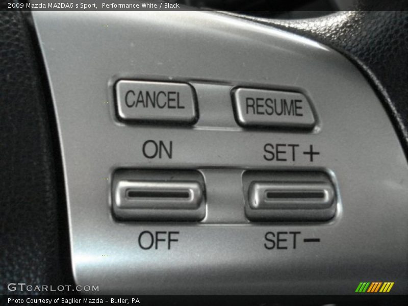 Performance White / Black 2009 Mazda MAZDA6 s Sport