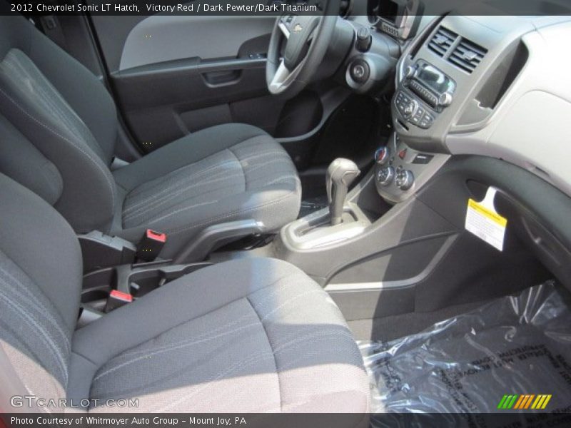 Victory Red / Dark Pewter/Dark Titanium 2012 Chevrolet Sonic LT Hatch