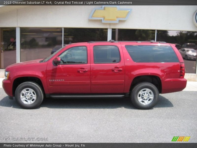  2013 Suburban LT 4x4 Crystal Red Tintcoat