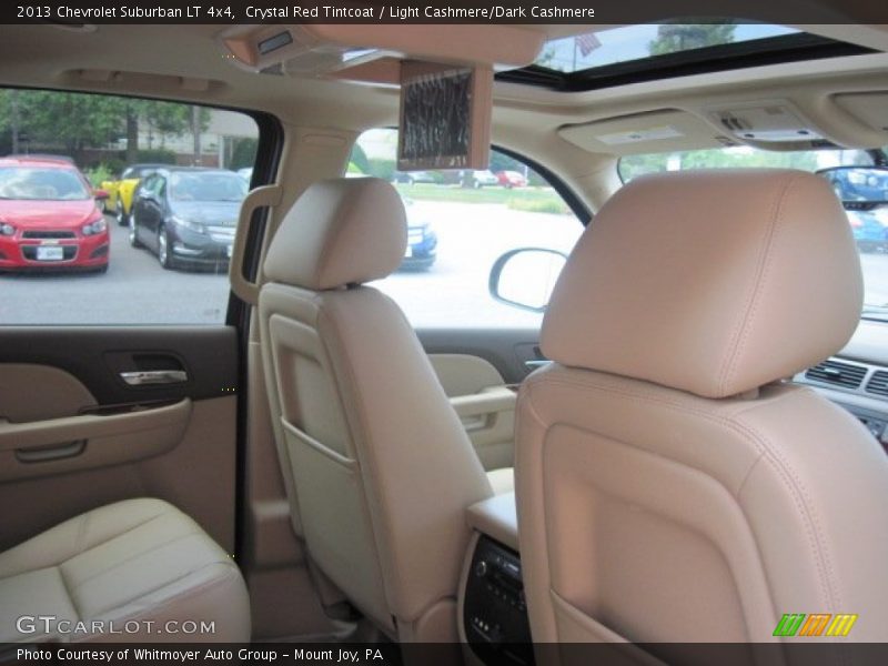 Crystal Red Tintcoat / Light Cashmere/Dark Cashmere 2013 Chevrolet Suburban LT 4x4
