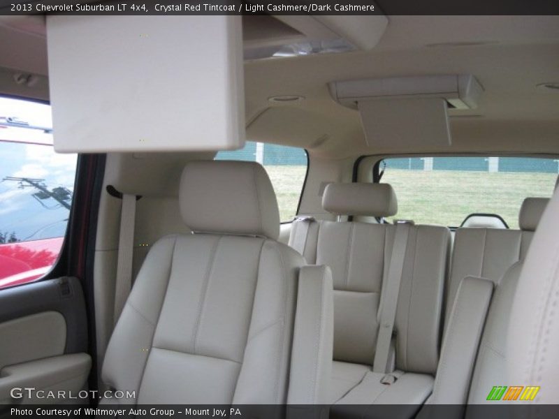 Crystal Red Tintcoat / Light Cashmere/Dark Cashmere 2013 Chevrolet Suburban LT 4x4