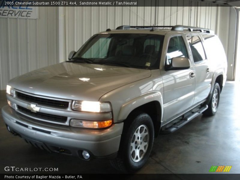 Sandstone Metallic / Tan/Neutral 2005 Chevrolet Suburban 1500 Z71 4x4