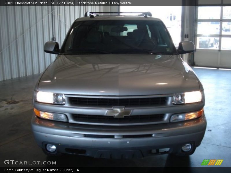 Sandstone Metallic / Tan/Neutral 2005 Chevrolet Suburban 1500 Z71 4x4