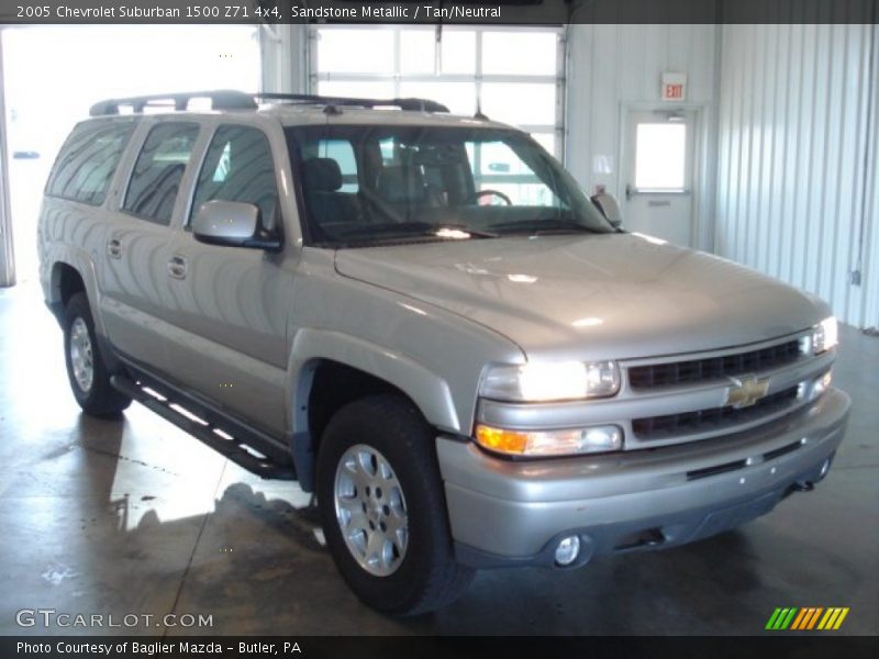 Sandstone Metallic / Tan/Neutral 2005 Chevrolet Suburban 1500 Z71 4x4