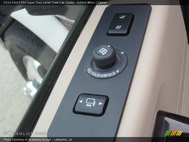 Oxford White / Camel 2010 Ford F350 Super Duty Lariat Crew Cab Dually