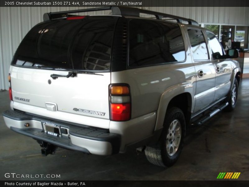 Sandstone Metallic / Tan/Neutral 2005 Chevrolet Suburban 1500 Z71 4x4
