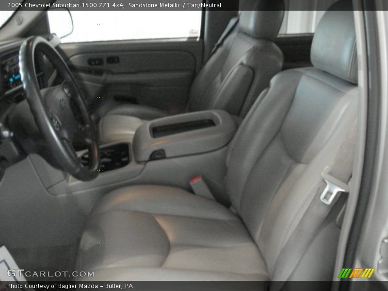 Sandstone Metallic / Tan/Neutral 2005 Chevrolet Suburban 1500 Z71 4x4