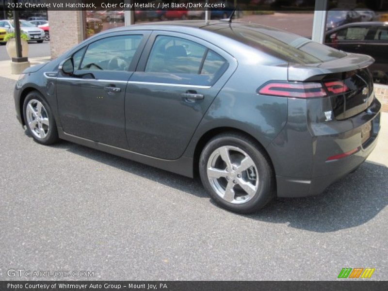 Cyber Gray Metallic / Jet Black/Dark Accents 2012 Chevrolet Volt Hatchback