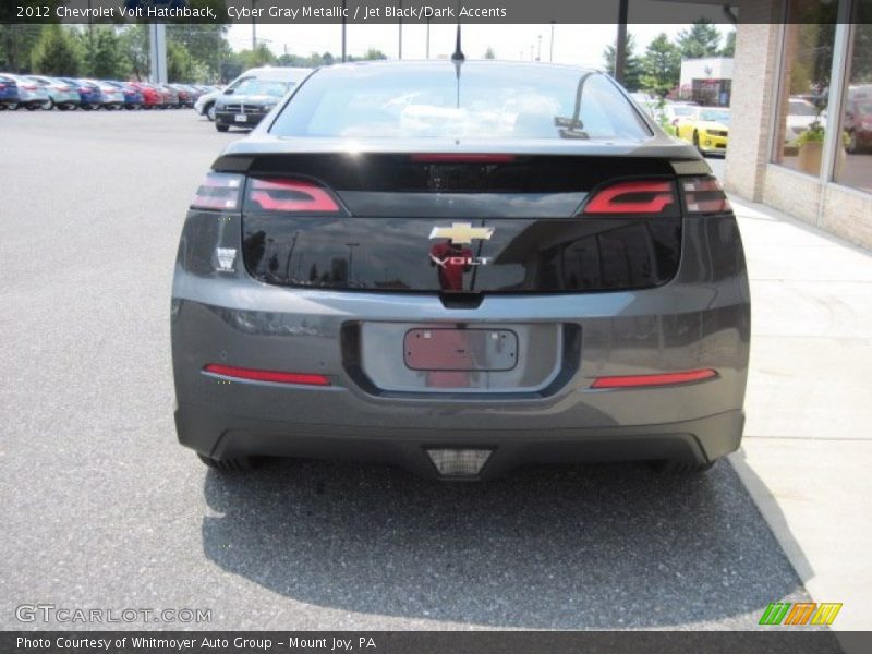 Cyber Gray Metallic / Jet Black/Dark Accents 2012 Chevrolet Volt Hatchback