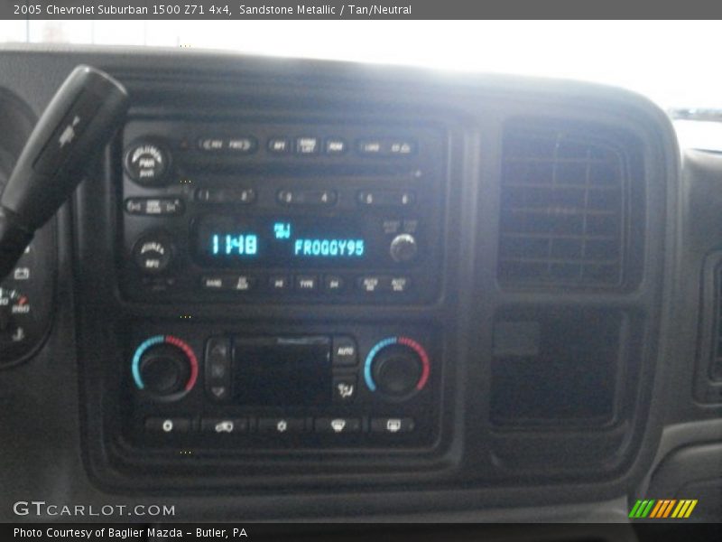 Sandstone Metallic / Tan/Neutral 2005 Chevrolet Suburban 1500 Z71 4x4