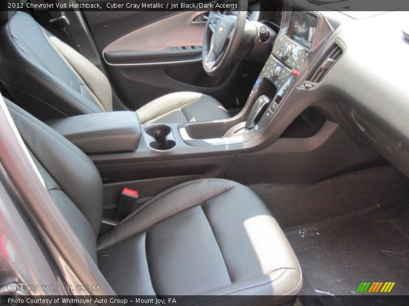 Cyber Gray Metallic / Jet Black/Dark Accents 2012 Chevrolet Volt Hatchback