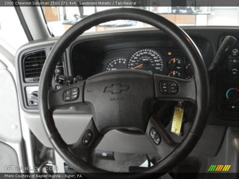 Sandstone Metallic / Tan/Neutral 2005 Chevrolet Suburban 1500 Z71 4x4