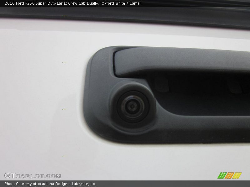 Oxford White / Camel 2010 Ford F350 Super Duty Lariat Crew Cab Dually