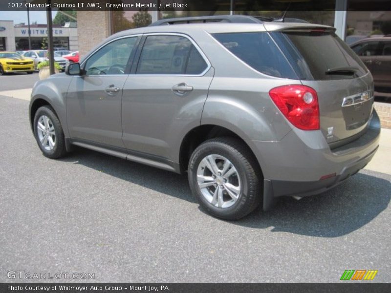 Graystone Metallic / Jet Black 2012 Chevrolet Equinox LT AWD