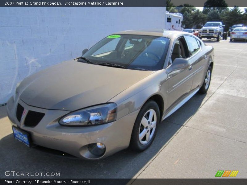 Bronzestone Metallic / Cashmere 2007 Pontiac Grand Prix Sedan