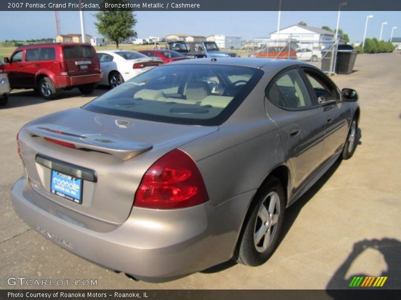 Bronzestone Metallic / Cashmere 2007 Pontiac Grand Prix Sedan