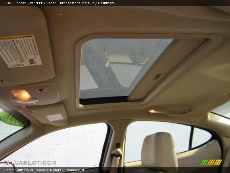 Bronzestone Metallic / Cashmere 2007 Pontiac Grand Prix Sedan